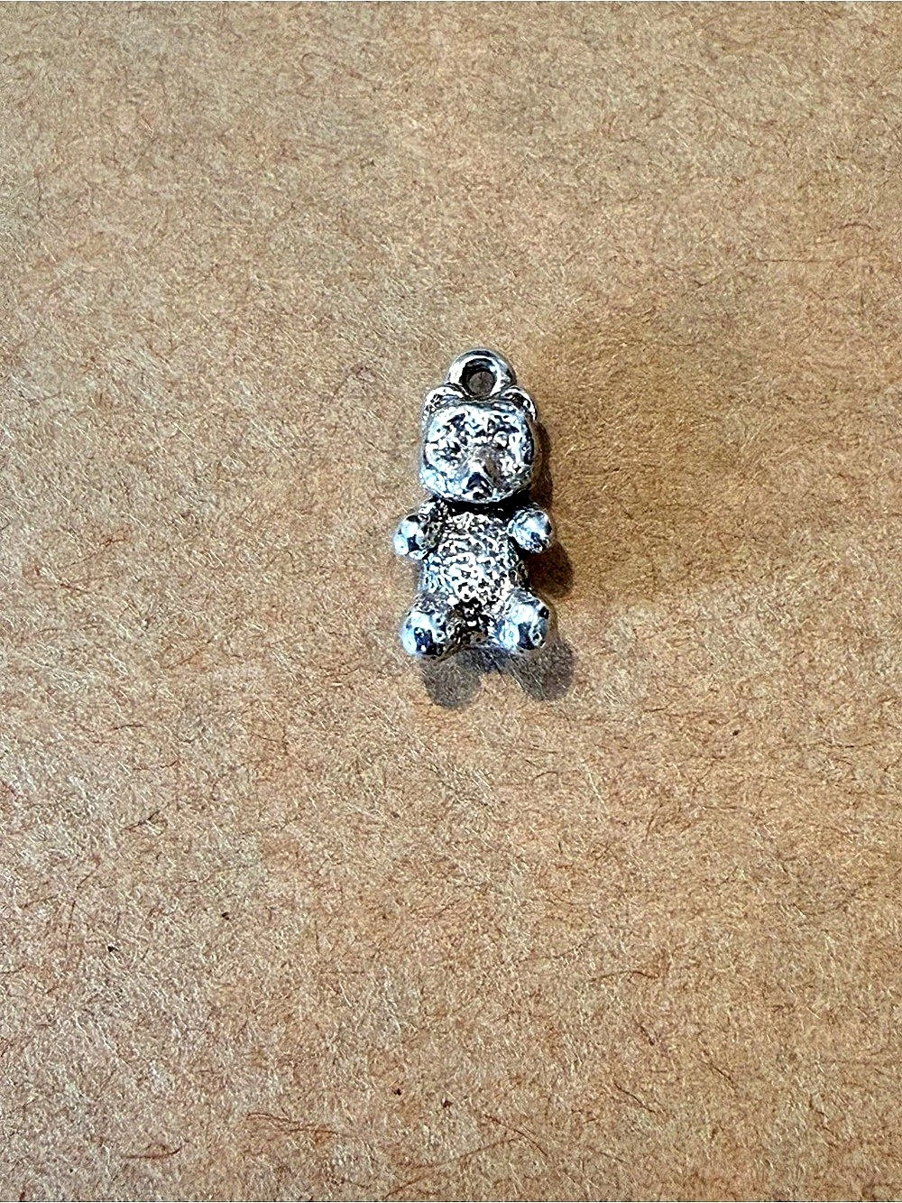 James Avery 3D Teddy Bear charm / Retired Vintage and rare Sterling Silver
